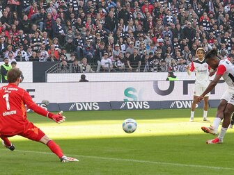 Vor Showdown gegen Ajax: Frankfurt patzt gegen Union Vor Showdown gegen Ajax: Frankfurt patzt gegen Union