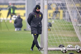 Niko Kovac will mit dem BVB ins Viertelfinale der Champions League einziehen. Niko Kovac will mit dem BVB ins Viertelfinale der Champions League einziehen.
