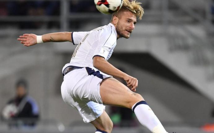 Der Italiener Ciro Immobile spielt nun für Lazio Rom. Foto: Gian Ehrenzeller
<br>dpa-infocom GmbH
