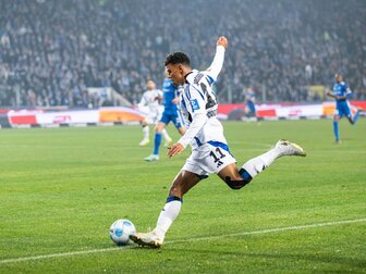 Matchwinner Königsdörffer: "Spiel hat perfekt zu mir gepasst" Matchwinner Königsdörffer: "Spiel hat perfekt zu mir gepasst"