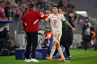 Minjae Kim: Reha statt Länderspiele. Minjae Kim: Reha statt Länderspiele.