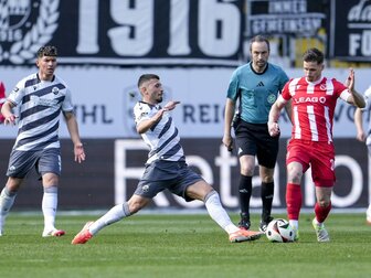 Sieg in Sandhausen: Cottbus springt auf Platz zwei Sieg in Sandhausen: Cottbus springt auf Platz zwei