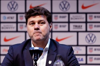 Nationalcoach Mauricio Pochettino spricht vor der WM über die Erwartungshaltung von Donald Trump. Nationalcoach Mauricio Pochettino spricht vor der WM über die Erwartungshaltung von Donald Trump.