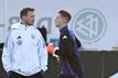 Julian Nagelsmann hält den Platz im Tor für ter Stegen frei, sofern er fit wird. 