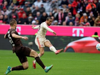 Foto: Doppelpack Sané: Angeschlagene Bayern ringen Pauli nieder