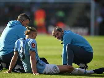 Guardiola: "Fünf bis sieben Wochen" Pause für Haaland Guardiola: "Fünf bis sieben Wochen" Pause für Haaland