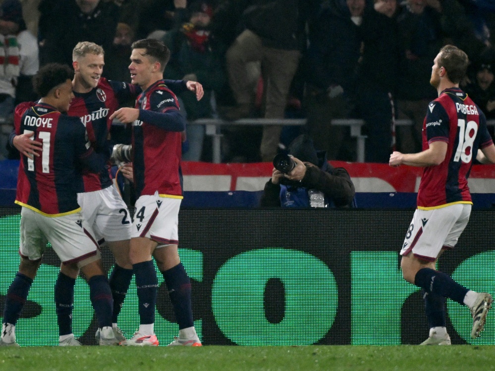 Coppa Italia: Bologna auf Final-Kurs