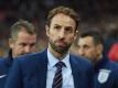 Die Engländer von Trainer Gareth Southgate kassierten späte Gegentreffer. Foto: Andy Rain