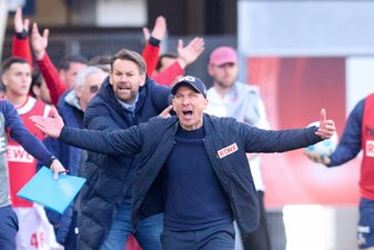 Immer wieder Ausfälle: Die Personalsituation für Kölns Trainer Struber ist nicht einfach.  Immer wieder Ausfälle: Die Personalsituation für Kölns Trainer Struber ist nicht einfach.