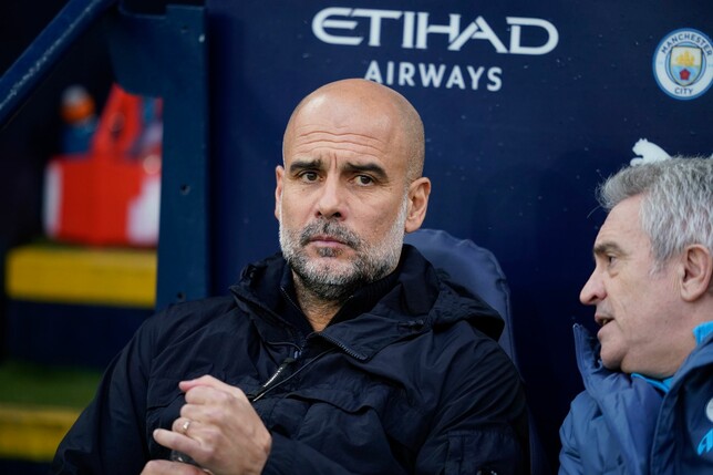 Guardiola war mit dem Publikum nicht einverstanden.