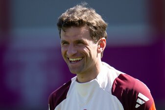 Seine Abschiedstournee beim FC Bayern beginnt: Thomas Müller. Seine Abschiedstournee beim FC Bayern beginnt: Thomas Müller.