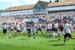 Der Sportpark Unterhaching war für das Rostock-Spiel gesperrt.