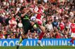 Gala gegen Real, Enttäuschung gegen Brentford: Arsenals Declan Rice (r.) erlebt eine Woche mit Höhen und Tiefen.