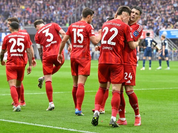 Sieg im Verfolgerduell: Düsseldorf springt auf Platz vier