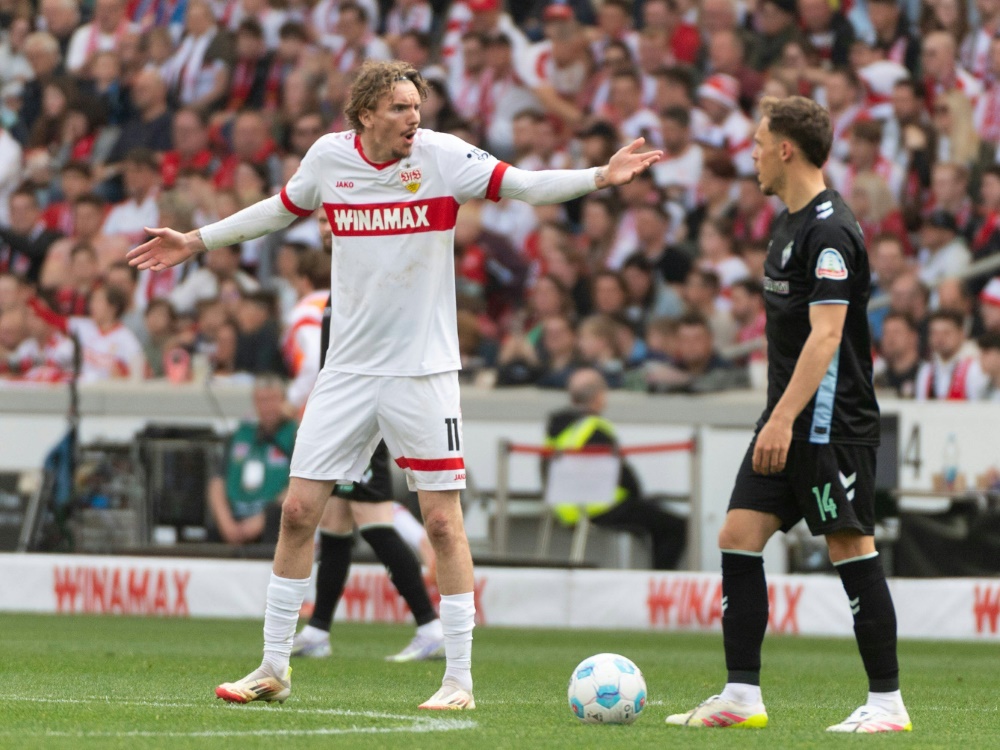 Die Aufholjagd stockt: VfB verliert gegen Werder