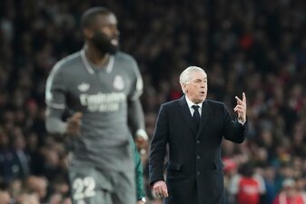 Ancelotti hofft auf das Wunder von Madrid. Ancelotti hofft auf das Wunder von Madrid.