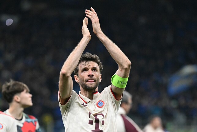 Thomas Müller nach seinem womöglich letzten Spiel in der Champions League.