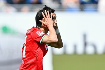 Nichts zu holen in Darmstadt: Sei Muroya und Hannover 96. Nichts zu holen in Darmstadt: Sei Muroya und Hannover 96.