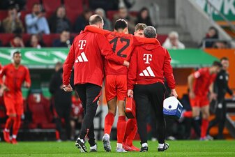 Jamal Musiala ist derzeit verletzt. Jamal Musiala ist derzeit verletzt.