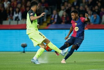 Barcelona greift gegen Mallorca früh an. Barcelona greift gegen Mallorca früh an.