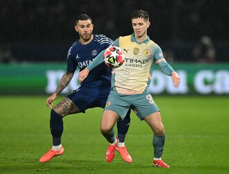 Wechselt Citys James McAtee (r.) zu Bayer 04 Leverkusen? Foto: Mike Hewitt/Getty Images Wechselt Citys James McAtee (r.) zu Bayer 04 Leverkusen? Foto: Mike Hewitt/Getty Images