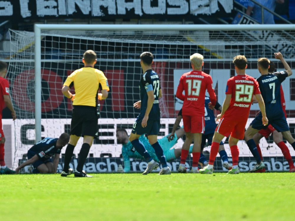Paderborn verpasst Sieg im Verfolgerduell