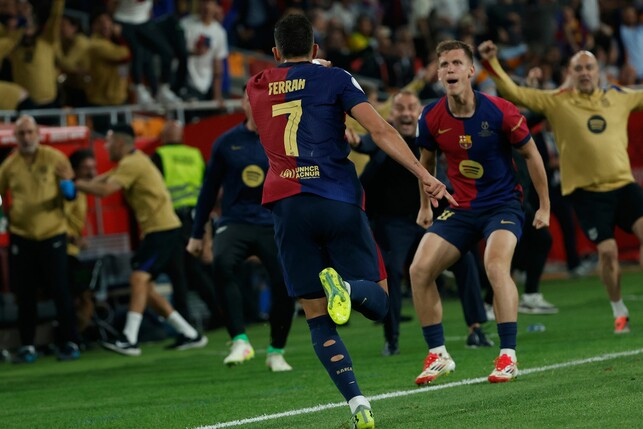Ferran Torres schoss Barcelona in die Verlängerung.