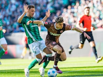 Erster Rückschlag seit langem: Werder stolpert über St. Pauli Erster Rückschlag seit langem: Werder stolpert über St. Pauli