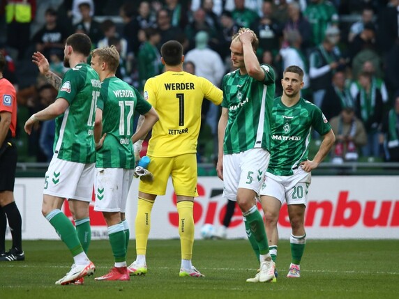 "Positive" Ausgangslage: Werder glaubt trotz Remis an Europa