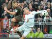 St. Pauli verliert gegen Düsseldorf 0:1 (Quelle: PIXATHLON/SID)