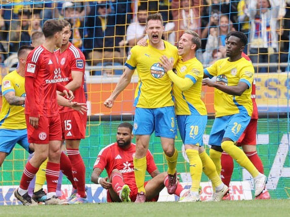 2:2 in Braunschweig: Düsseldorf patzt im Aufstiegsrennen