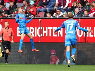 Zweiter Sieg in Folge: Kiel schöpft in Augsburg Hoffnung