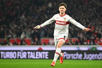 Angelo Stiller soll beim FC Liverpool auf der Liste stehen. Angelo Stiller soll beim FC Liverpool auf der Liste stehen.