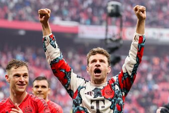 Großer Abschiedstag für Thomas Müller. Großer Abschiedstag für Thomas Müller.