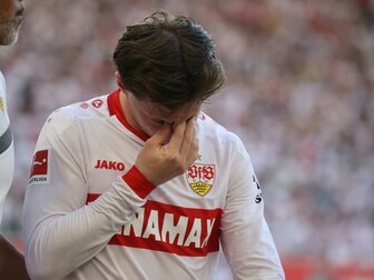 Bänderverletzung: VfB hofft auf Stiller im Pokalfinale Bänderverletzung: VfB hofft auf Stiller im Pokalfinale