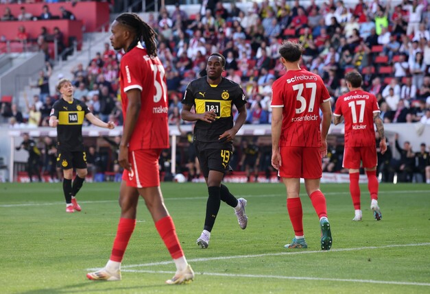 Jubel beim BVB, Enttäuschung bei Freiburg: Selbes Bild am 34. Spieltag? Foto: Alex Grimm/Getty Images