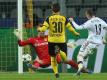 Borussia Dortmund schlägt Legia Warschau in einer turbulenten Partie mit 8:4. Foto: Bernd Thissen
