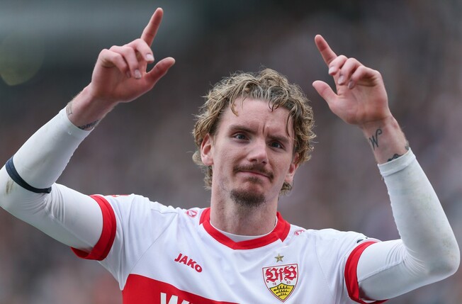 Beim VfB Stuttgart drehte er weiter auf: Nick Woltemade zur Nations League? | Foto: Selim Sudheimer/Getty Images