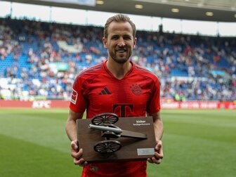 "Ein tolles Gefühl": DFL kürt Kane zum Spieler der Saison "Ein tolles Gefühl": DFL kürt Kane zum Spieler der Saison