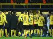 Die Treffsicherheit von Borussia Dortmund in den ersten fünf Champions-League-Partien hat viele Namen. Foto: Bernd Thissen