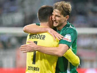 Werder-Torhüter Zetterer glänzt auch als Feldspieler Werder-Torhüter Zetterer glänzt auch als Feldspieler