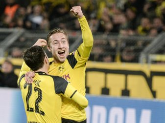 Felix Passlack trifft in der 81. Minute zum 7:3 (Quelle: PIXATHLON/SID)