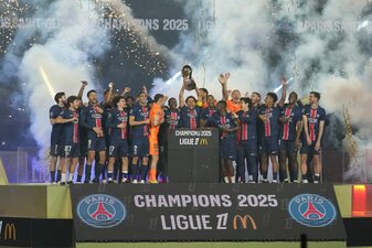 PSG bringt sich in Stimmung für den erhofften großen Coup. PSG bringt sich in Stimmung für den erhofften großen Coup.
