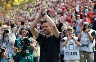 Offiziell: Xabi Alonso ist neuer Trainer von Real Madrid. Foto: Lars Baron/Getty Images Offiziell: Xabi Alonso ist neuer Trainer von Real Madrid. Foto: Lars Baron/Getty Images