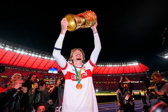 Nick Woltemade hat sich zum Leistungsträger in Stuttgart entwickelt. Nick Woltemade hat sich zum Leistungsträger in Stuttgart entwickelt.