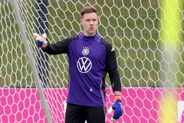 Nummer 1 ter Stegen ist zurück bei der Nationalmannschaft. Foto: Alexander Hassenstein/Getty Images