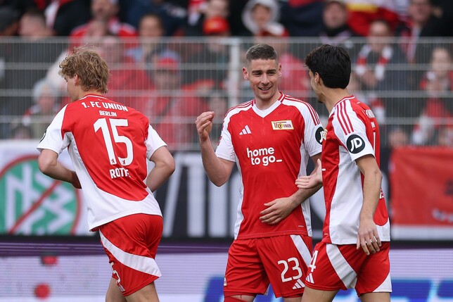 Nach Jeong bleibt offenbar auch Ilic fest bei Union Berlin. Foto: Maja Hitij/Getty Images