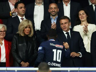 Foto: Macron empfängt Champions-League-Sieger Paris