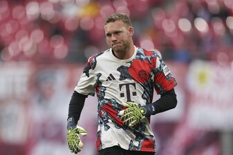 Daniel Peretz ist seit 2023 Teil vom FC Bayern München. | Foto: Maja Hitij/Getty Images Daniel Peretz ist seit 2023 Teil vom FC Bayern München. | Foto: Maja Hitij/Getty Images