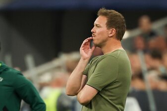 Was nun? Bundestrainer Julian Nagelsman. Was nun? Bundestrainer Julian Nagelsman.